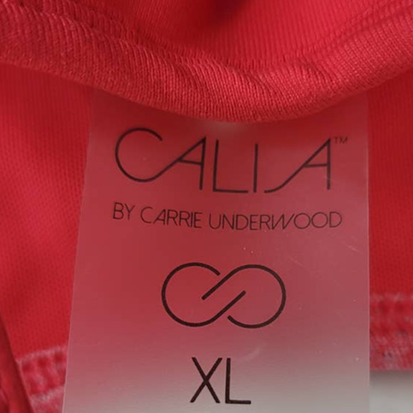 Calia by Carrie Underwood Pink Athletic Workout Tank w/ Built-in Bra XL - Picture 4 of 5